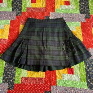 Blue & green kilt